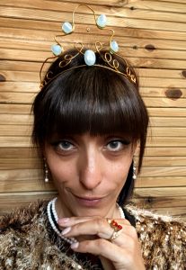 CORONA DE PRINCESA HECHA CON ALAMBRE