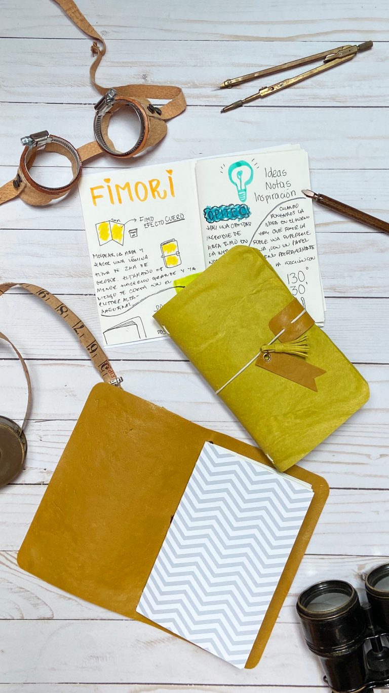 ¿CÓMO HACER UN FIMORI? MIDORI CON MASA FIMO EFECTO CUERO?